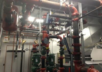 plumbing and heating installation